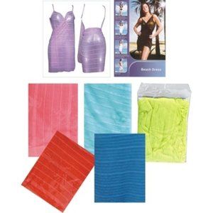 BEACH COVERUP SARONG WARP 60"X29" BACK TO STOCK